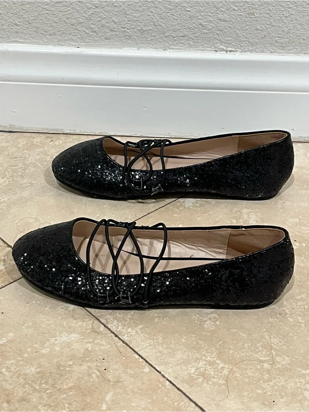 QQ Girls sparkling black